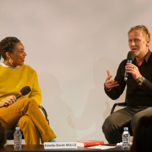 Estelle-Sarah Bulle et Yann Nicol © Hervé Véronese / Centre Pompidou